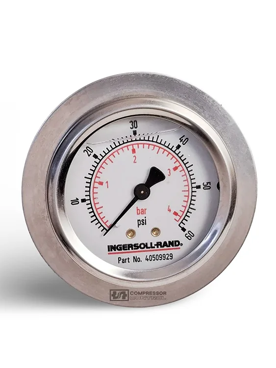 40509929 Intercooler Gauge - Manómetro para compresor Ingersoll Rand